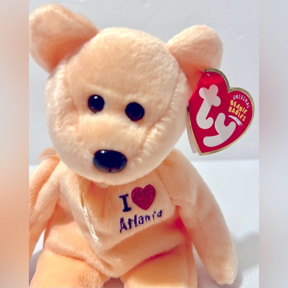 Ty Beanie Babies ATLANTA - the I Love Atlanta Bear (State Exclusive) - Picture 5 of 14